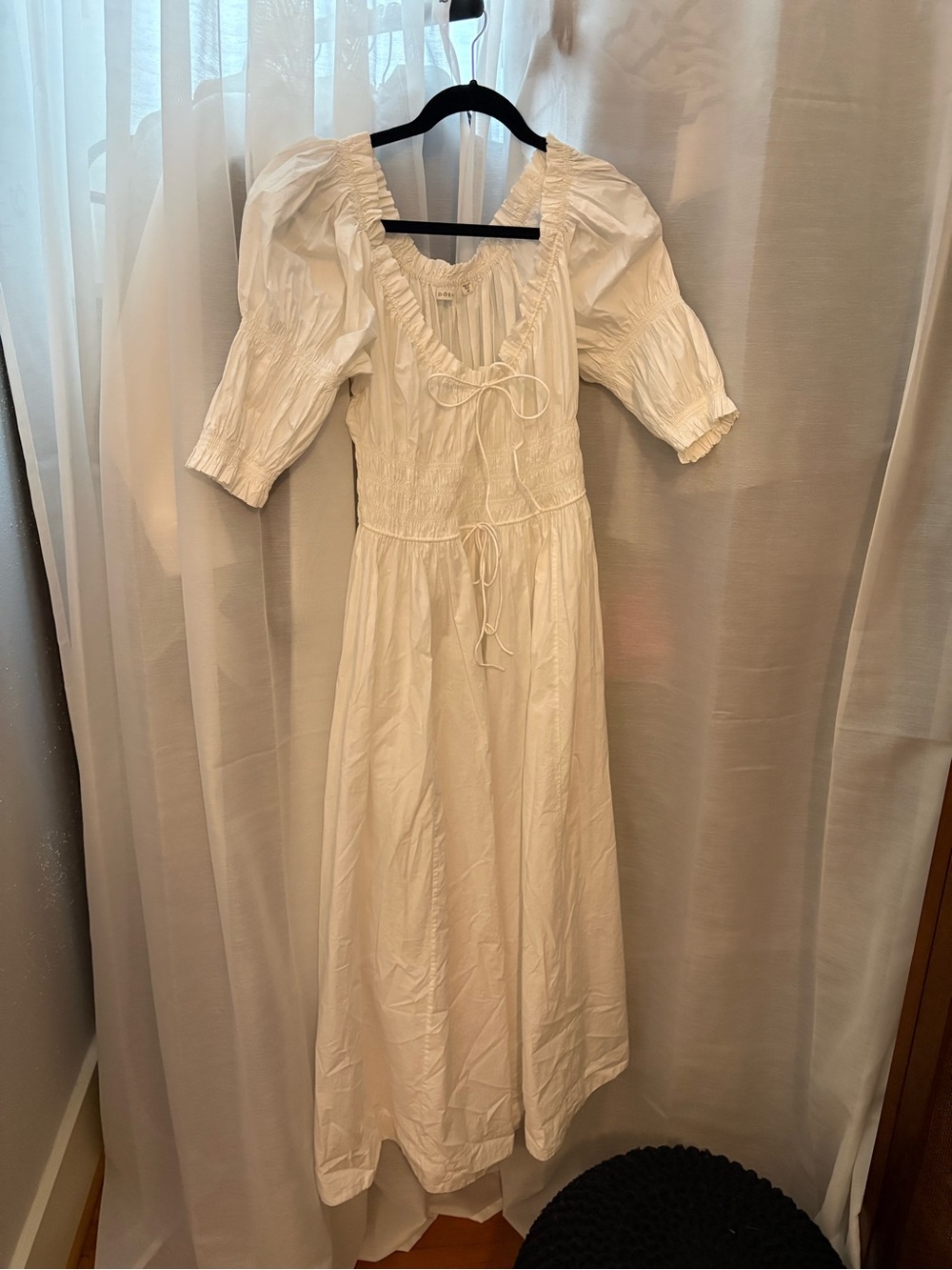 Doen Ischia White Maxi Dress - Picture 4 of 6